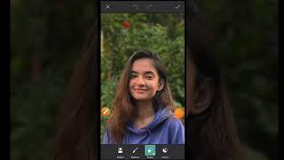 Snapseed Photo Face Smooth Editing || Face Smooth or Gora kaise Kare #short