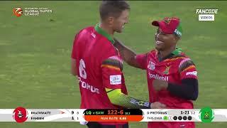 Guyana Amazon Warriors vs Lahore Qalandars 1st Match Global Super League Highlights 2024