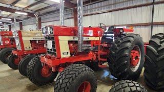 Massive Tractor Show. Red Power Roundup 2024