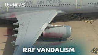 Pro-Palestinian activists break into RAF Brize Norton and damage two military planes