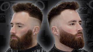 Best Beard Tutorial on Youtube  How to Fade Shape and Razor Line