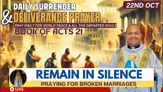 Lord’s will be done | Surrender & Deliverance Prayer | Fr. Roni George VC | Oct 22nd, 2024