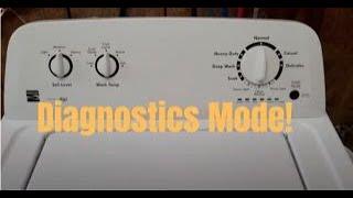 Washer Calibration Mode Diagnostics, Kenmore, Whirlpool, Roper, Inglis, Amana, Maytag | Josh Cobb