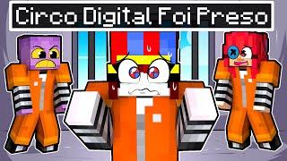 Circo digital FUGINDO da prisão no Minecraft