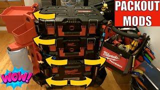 MILWAUKEE PACKOUT MODS TIPS TRICKS IDEAS FOR ACCESSORIES