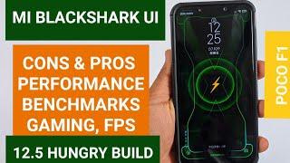 MI BLACKSHARK UI for POCO F1| Performance Review | Gaming Test | POCO F1