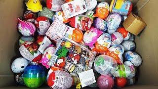 Surprise Eggs UnBoxing Kinder Surprise Toy and Kinder Joy Fun Video