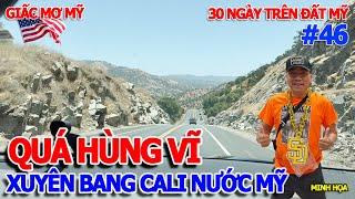 CHOÁNG NGỘP NƯỚC MỸ VĨ ĐẠI VÔ SỐ CẢNH ĐẸP - VƯỜN HẠNH NHÂN LỚN NHẤT CALIFORNIA KÔ THẤY BÓNG NGƯỜI