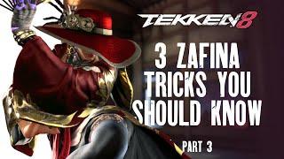 3 MORE Tricks Zafina Players should use! Part 3 - TEKKEN 8