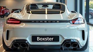 All New 2025 Porsche 718 Boxster Unveiled - The practicality of A Convertible Sports Car