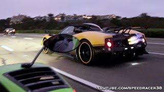 Driving 2 Pagani Zonda Cinque to Taco Tuesday