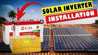 2KW Solar Inverter System With Batteries | Full Installation