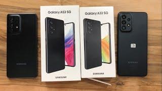 Samsung Galaxy A33 5G vs Samsung Galaxy A53 5G