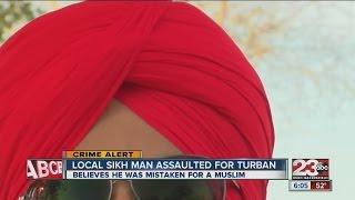 Targeted for his turban, Bakersfield Sikh man says he was target of a hate crime
