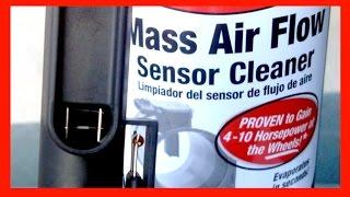 How To Clean Mass Airflow Sensor MAF