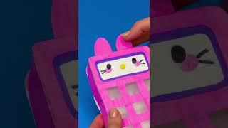  Yay! Cute Hello Kitty Paper Phone  For Kids! 