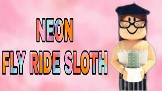 What people trade for a neon fly ride sloth in ADOPT ME !!!