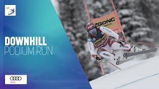 Beat Feuz (SUI) | 3rd place | Lake Louise | Men's Downhill | FIS Alpine