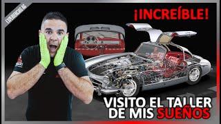 MÁS de 70 Mercedes 300 SL a mi ALCANCE | Visita EXCLUSIVA al MEJOR TALLER especializado