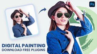 Digital Painting Plugins for Photoshop Download  Free || DIGITAL PAINTING