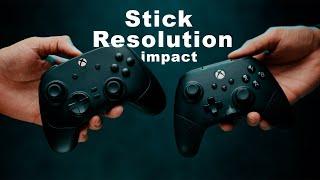 Thumbstick Resolution performance impact