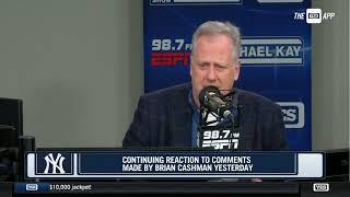 Michael Kay criticizes Brian Cashman