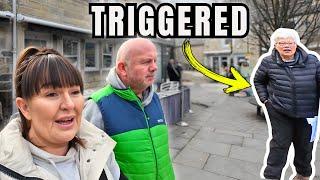 CRAZY WOMAN Confronts me In The Street - VANLIFE UK