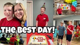 Get Ready for Your Heart to Melt Off | Nate's Birthday Bash | Two Day Vlog