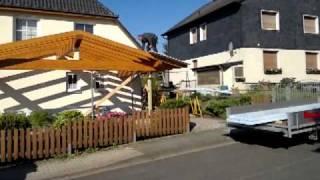 Carport Dachschalung anbringen - Zimmerei und Massivholzhausbau Gerd Ribbeck