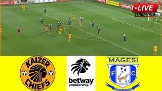 [LIVE NOW] Kaizer Chiefs vs Magesi FC | Betway Premiership 2024-25 Today's Live Match Streaming