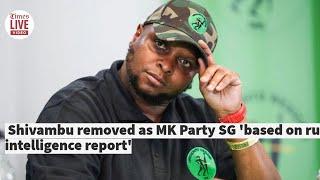 Shivambu removed as MK Party SG 'based on rubbish intelligence report'