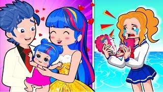 Prince Alex x Princess Lisa Love Story! Anna Feeling Jealous! Good vs Bad Girl! | Poor Princess Life