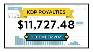 My Amazon KDP Income Report for December 2021 - My First 5 Figure Month!