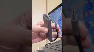 How to Share Computer Screen on TikTok Live - USB-C to HDMI Adapter