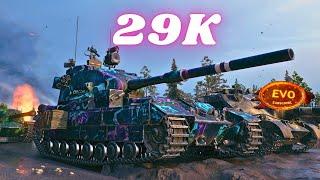 29K Damage with 3x FV215b (183)  9K & 10K & 10K Dmg  World of Tanks #wot ( Мир Танков )