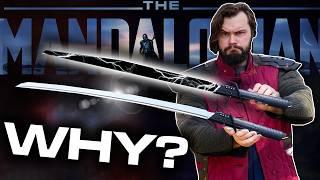 Making a LIGHTSABER intro a Razor sharp SWORD!..