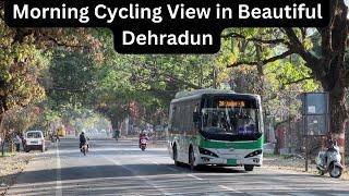 Morning Cycling View of Beautiful Dehradun #dehradun #cycling