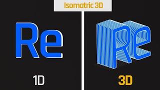 Transform 1D Text to 3D with GSAP Animation