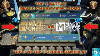 TOP 1 MAGIC CHESS VS TOP 1 MAGIC CHESS GO GO - NEW UPDATE BEST SYNERGY - Mobile Legends Bang Bang