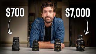 Testing $50k of Cinema Lenses to See What's Worth It