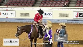 2024 AQHYA world champion 14-18 western pleasure