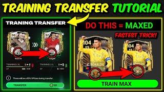 How To Do TRAINING TRANSFER & Fastest Way to MAX TRAIN? | Mr. Believer