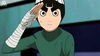 Rock lee takes off his weights - Naruto