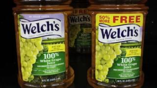 Welch's White Grape Juice: No Sugar Added = MORE Calories?!