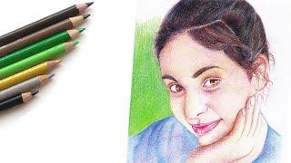 How To Draw A Female Face: Step By Step | shabeer art gallery