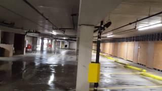 Cleaning concrete with Harvard Chemical Research products and Spinner