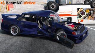 DESTROYING New CAR In Realistic Drift UPDATE 0.33 - BeamNG PC