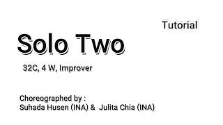 Solo Two Linedance Tutorial  by Julita Chia