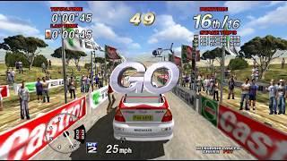 Sega Rally 2 arcade 60fps