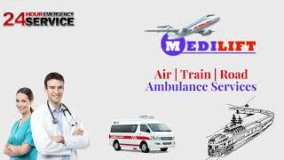 Take Medilift Air Ambulance in Chennai or Bangalore with ICU Setup